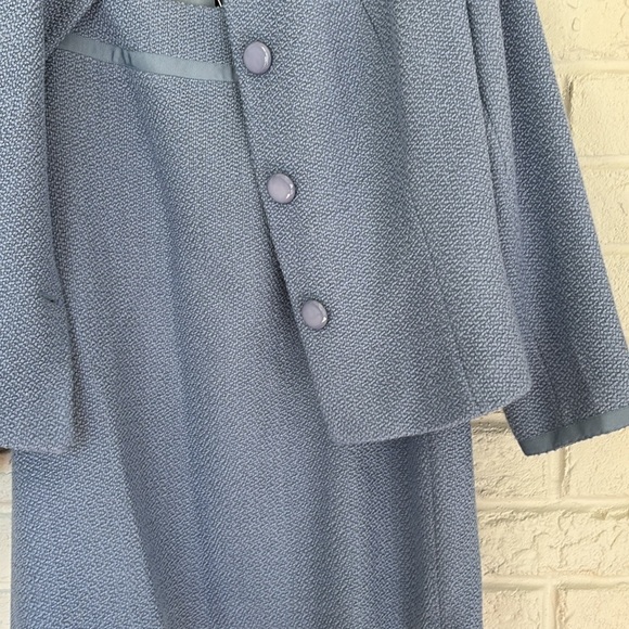 Talbots Size 16 Periwinkle Suit - Picture 2 of 8